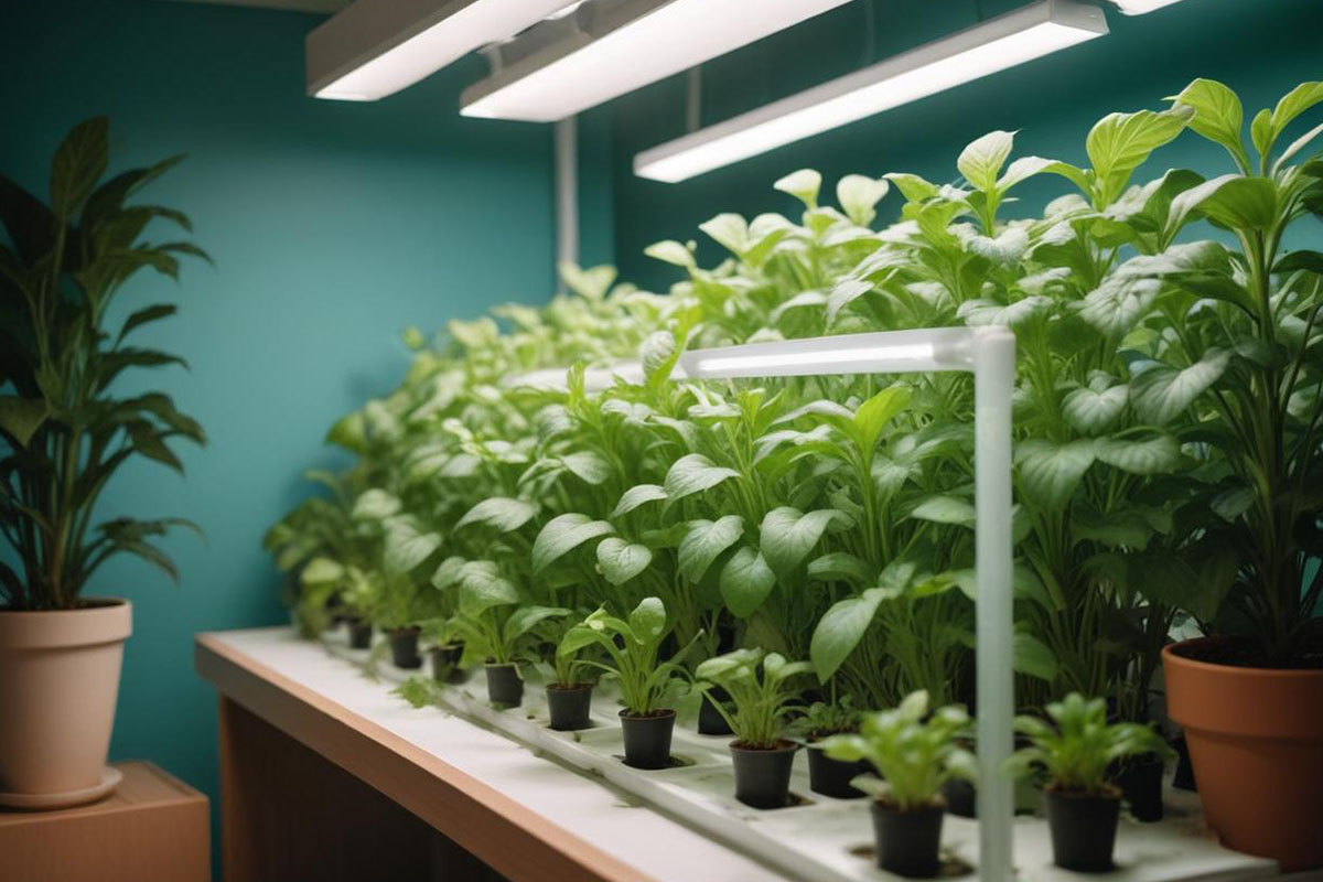 evde topraksız tarım ile sağlıklı ürünler